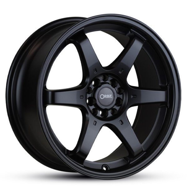 15X6.5 CASSIN 38 8/100/114.3 SATIN BLACK (RO)