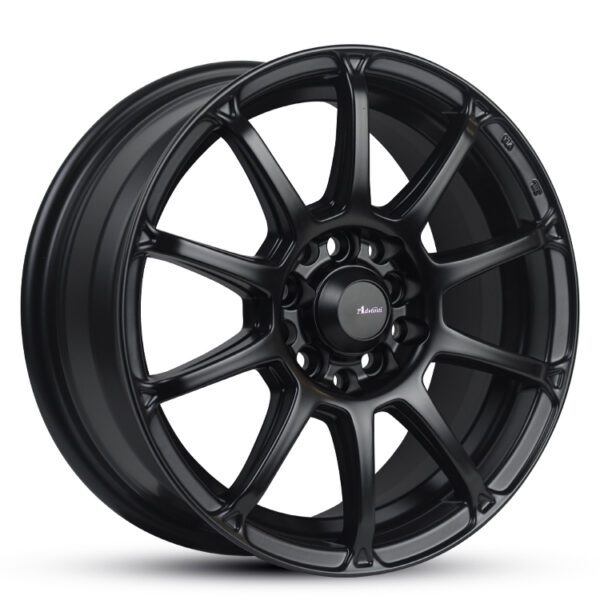 15X6.5 SHOGUN 40 8/100/114.3 MATT BLACK