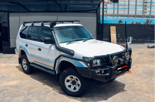 Rockarmor Brushbar To Suit Toyota Prado 90 And 95 Series 1995 - 2003