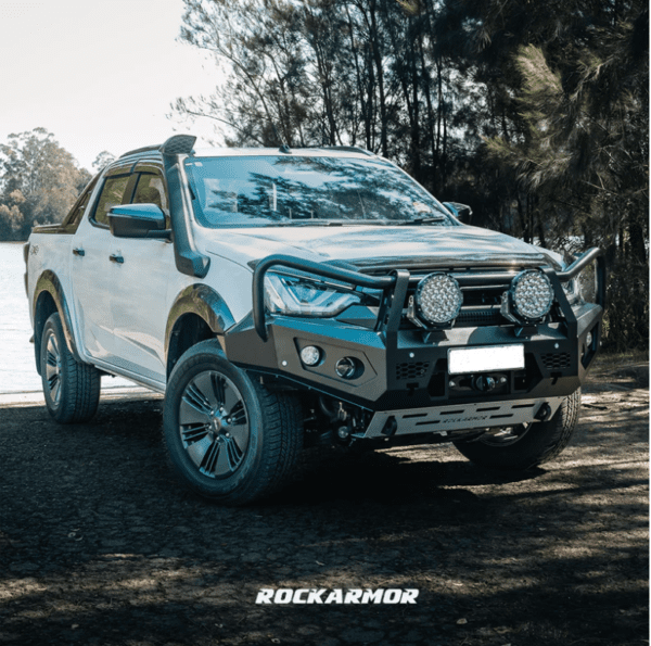 ROCKARMOR GT HOOP STEEL BULLBAR TO SUIT ISUZU DMAX08/2020+ (Full Bar Replacement)